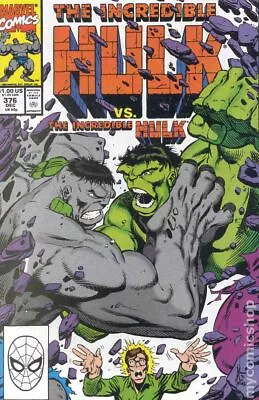 Buy Incredible Hulk #376D VF+ 8.5 1990 Stock Image • 12.79£