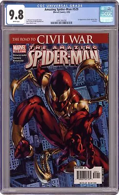 Buy Amazing Spider-Man #529 Garney Variant 1st Printing CGC 9.8 2006 4391295006 • 126.50£