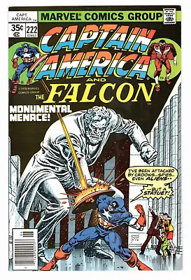 Buy Captain America And The Falcon #222 Marvel Comics JUNE 1978 VFN/NM • 10.35£