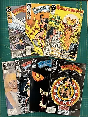 Buy Wonder Woman Issues 42 44 45 46 47 48 49 George Perez DC Comics 1990 Diana WW • 27.97£