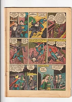 Buy Action Comics #40 - DC, 1941 -  1st Print Coverless • 399.75£