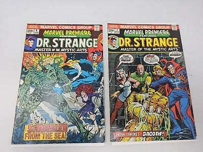 Buy MARVEL PREMIERE #6 #7 LOT- Marvel 1972 Doctor Strange Low Grade.  • 11.82£