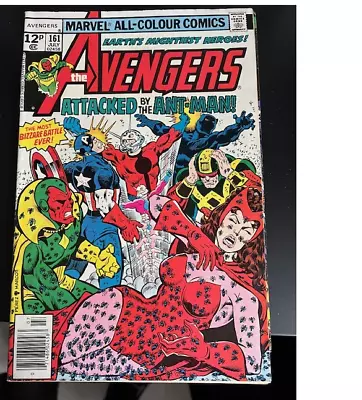 Buy The Avengers #161  1977   Marvel Comics • 1.25£