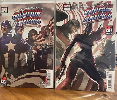 Buy The United States Of Captain America #4+5. Bagged And Borded. (C1)  • 6£