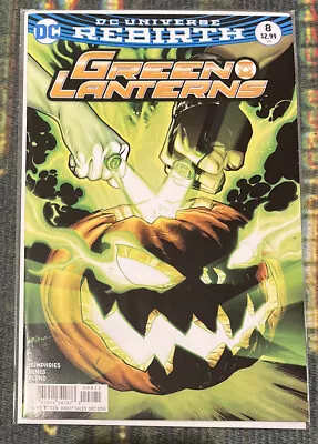 Buy Green Lanterns #8 Lupacchino Variant DC Comics 2016 Sent In A Cardboard Mailer • 3.99£