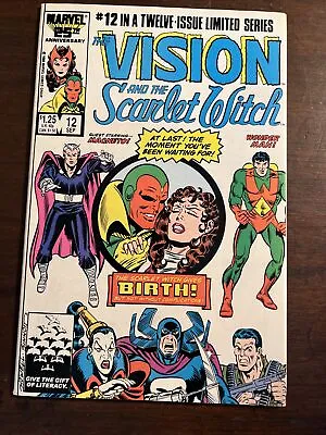 Buy Vision And The Scarlet Witch #12, 1st Shepherd, Kaplan The Twins Marvel Comic • 23.65£
