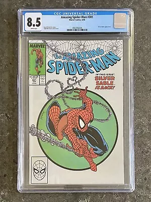 Buy Amazing Spider-Man #301 - CGC 8.5 Classic McFarlane Cover • 64.28£