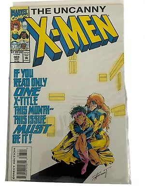 Buy Uncanny X-Men #303 Jean Grey Jubilee Storm Marvel Comics Direct Edition B&B • 8.01£