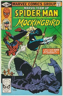 Buy Marvel Team-Up #95 (Marvel  1972 Series) 1st Mockingbird   VFN • 29.95£