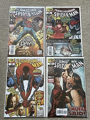 Buy AMAZING SPIDER-MAN #544 - One More Day - No Way Home - Parts 1-4, 4 Comic Set • 35£