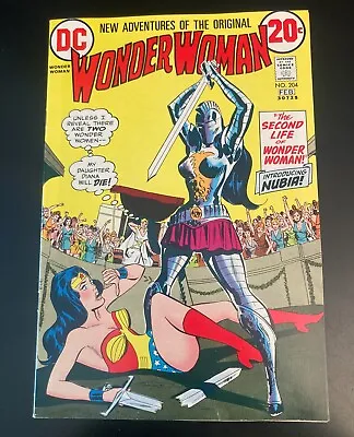 Buy WONDER WOMAN #204 (1973) *HIGH-GRADE KEY!* (VF/VF+) Super Bright/Colorfu/Glossy! • 252.26£