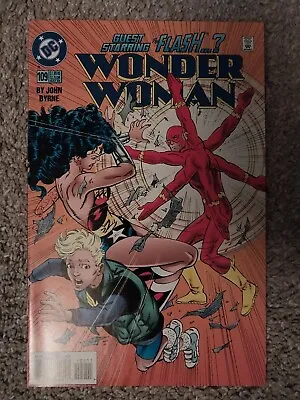 Buy Wonder Woman #109 108 107 106 DC Comics 1996 John Byrne , Flash & Demon App. • 19.77£