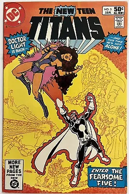 Buy The New Teen Titans #3 - 1981, George Perez Storyline & Art, High Grade  • 18.18£