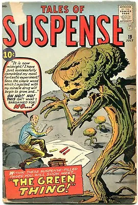 Buy Tales Of Suspense #19 1961- Pre Hero Marvel- Kirby- Ditko- Green Thing VG- • 118.06£