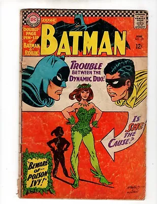 Buy DC Comics Batman Volume 1 Book #181 1966 Nice Lower Grade First App. Poison Ivy • 160.69£