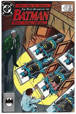 Buy Batman #434 DC Comics June 1989 Many Deaths Of Batman Pt 2 John Byrne 9.0 VF/NM • 7.23£