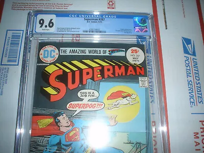 Buy Superman #287 Cgc 9.6 5/75 Krypto Returns Lois Clark Movie Dcu • 200.62£