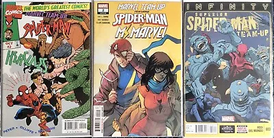 Buy Marvel ‘team-up’, Spider-man, Doc Ock, 3 Ish Bundle 1997-2019, Bagged/boarded • 6.99£