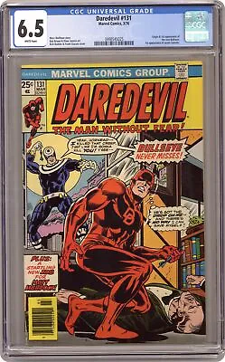 Buy Daredevil #131 CGC 6.5 1976 3998545025 1st App. New Bullseye • 331.51£