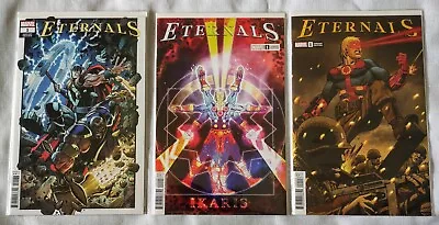 Buy 3 Eternals  #1 Variant Covers, NM/M. 1st Print, Marvel,2021 • 27.89£