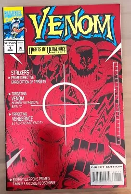 Buy Venom: Nights Of Vengeance #1 Red Chromium Cover 1st. Issue 1st Print 1994. Vf-. • 6.99£