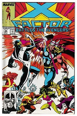 Buy X Factor #32 - Marvel 1988 - Tom DeFalco [Ft The Avengers] • 6.49£