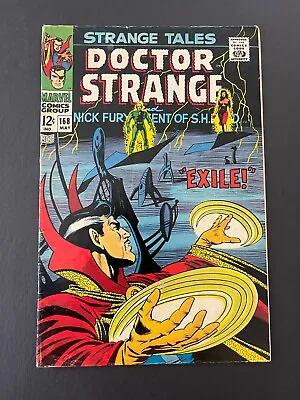 Buy Strange Tales #168 -  Last Issue Of Strange Tales To '73 (Marvel, 1968) VG+/Fine • 18.88£