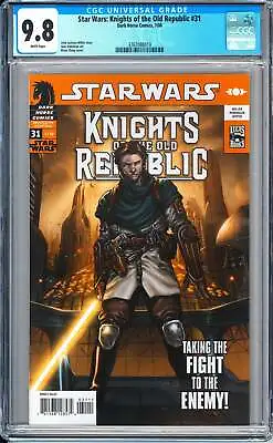 Buy Star Wars: Knights Of The Old Republic #31 CGC 9.8 White Pages L@@K! • 304.35£