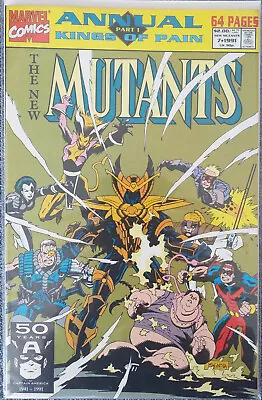 Buy Marvel Comics The New Mutants Comic Annual Part 1 Kings Of Pain • 1.49£