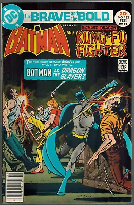 Buy Brave & The Bold 132 Batman & Richard Dragon, Kung-Fu Fighter F/VF 1977 DC Comic • 3.96£