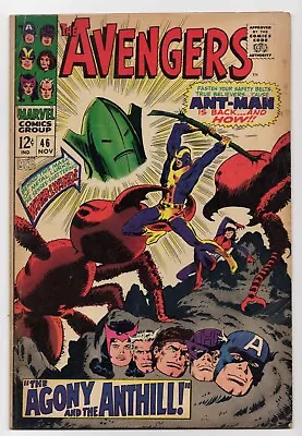 Buy 🔑 Avengers #46 (Marvel 1967) 1st Appearance Whirlwind - Key Issue • 19.33£