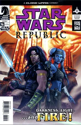 Buy STAR WARS REPUBLIC #76 CLONE WARS QUINLAN VOS Dark Horse Comic 2005 NM Unread • 17.61£
