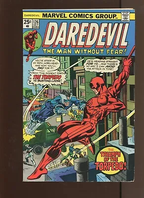 Buy Daredevil #126 Torpedo Appearance (5.5/6.0) 1975 • 7.80£