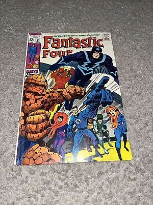 Buy Fantastic Four #82 FIRST APPEARANCE OF ZORR LOWER COMIC WAVINESS • 15.66£
