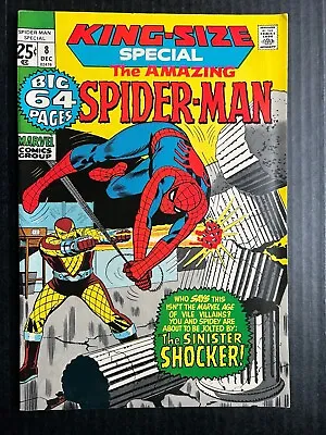 Buy AMAZING SPIDER-MAN KIng Size Annual #8 1971 1st App Shocker & Kingpin Reprint • 54.68£