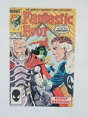 Buy Fantastic Four #273 Marvel Comics 1984 1st App Nathaniel Richards • 11.85£