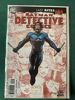 Buy DC Comics Last Rites Batman Detective Comics #851 Nightwing Variant • 19.99£