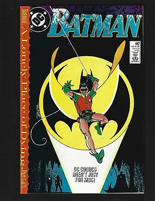 Buy Batman #442 VFNM Perez Aparo 1st Tim Drake As Robin Two-Face Joker Nightwing • 3.96£