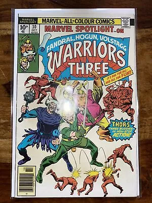 Buy Marvel Spotlight 30. 1976. Featuring The Warriors Three. Bronze Age Issue. F/VF • 2.99£