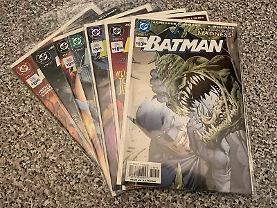 Buy DC - Batman V1 #610, 611, 614, 615, 616, 619 + Villain Variant - Hush - Jim Lee • 31.62£
