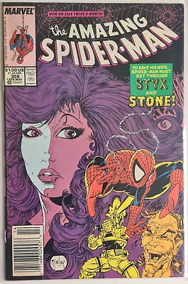 Buy Amazing Spider-Man #309 (11/1988) - Direct - 1st Styx & Stone VG+ - Marvel • 11.83£
