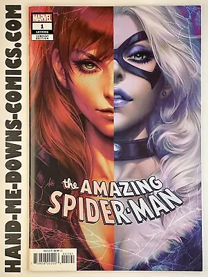 Buy Amazing Spider-Man 1 - 2022 - Artgerm Variant Cover - Marvel - VF/NM • 3.56£