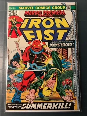 Buy Marvel Premiere #24 NM 9.2! Classic, Early Iron Fist! • 27.98£