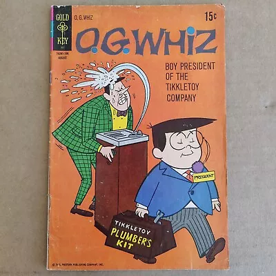 Buy O. G. WHIZ Boy President #3 Gold Key Comics 1971 Excellent Condition • 19.97£