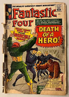 Buy Fantastic Four #32 Marvel 1st Series (1.5 F/GD) (1964) • 12.79£