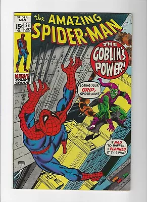 Buy Amazing Spider-Man #98 Drug Addiction Plot 1963 Series Marvel Silver Age • 93.28£