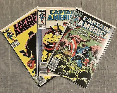 Buy Captain America 329, 330, & 331 (marvel 1987) Power Broker Arc 🔥 Copper Age • 3.17£