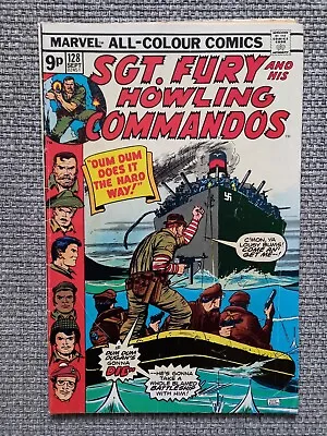 Buy Marvel Comics Sgt. Fury And His Howling Commandos Vol 1 #128 • 9.95£