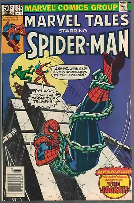 Buy Marvel Tales 125  The Jackal Unmasked! (rep Amazing Spider-Man 148) 1981  VF+ • 9.55£