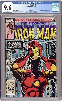 Buy Iron Man #170 CGC 9.6 1983 4085109012 • 95.32£